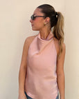 Top Dos Nu Rose Pâle - Ella