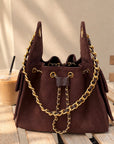 Sac marron - ANGÈLE