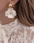 Boucles d’oreilles Création - Camélia