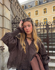 Blouse marron - BOHÈME