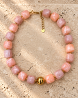 Collier rose & corail - SOPHIA