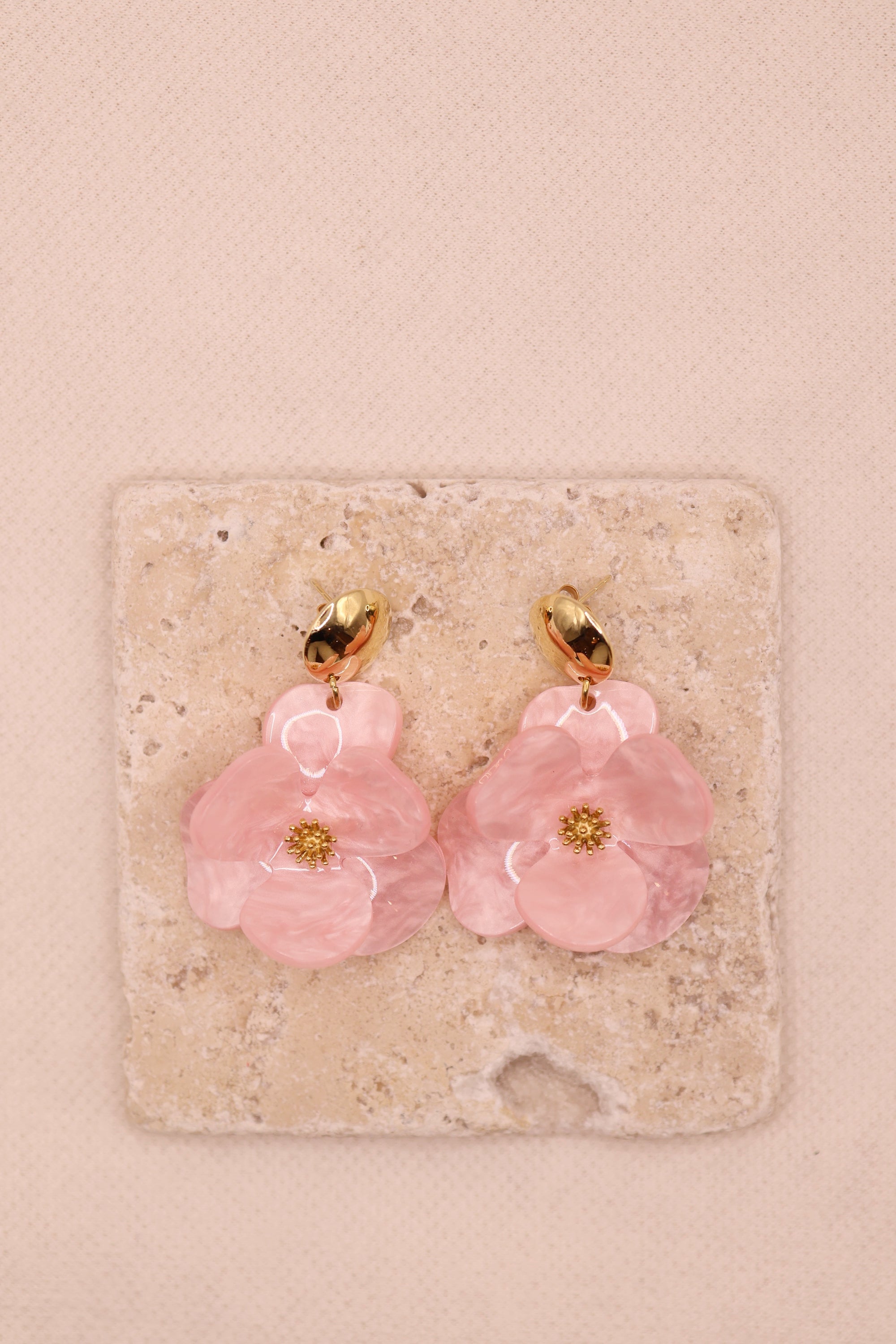 Boucles d’oreilles Création - Camélia