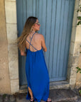 Robe Fluide Bleu - Ava
