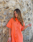 Combinaison short Orange - ARLO