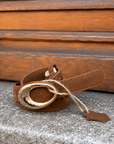 Ceinture Cuir Camel - Charline