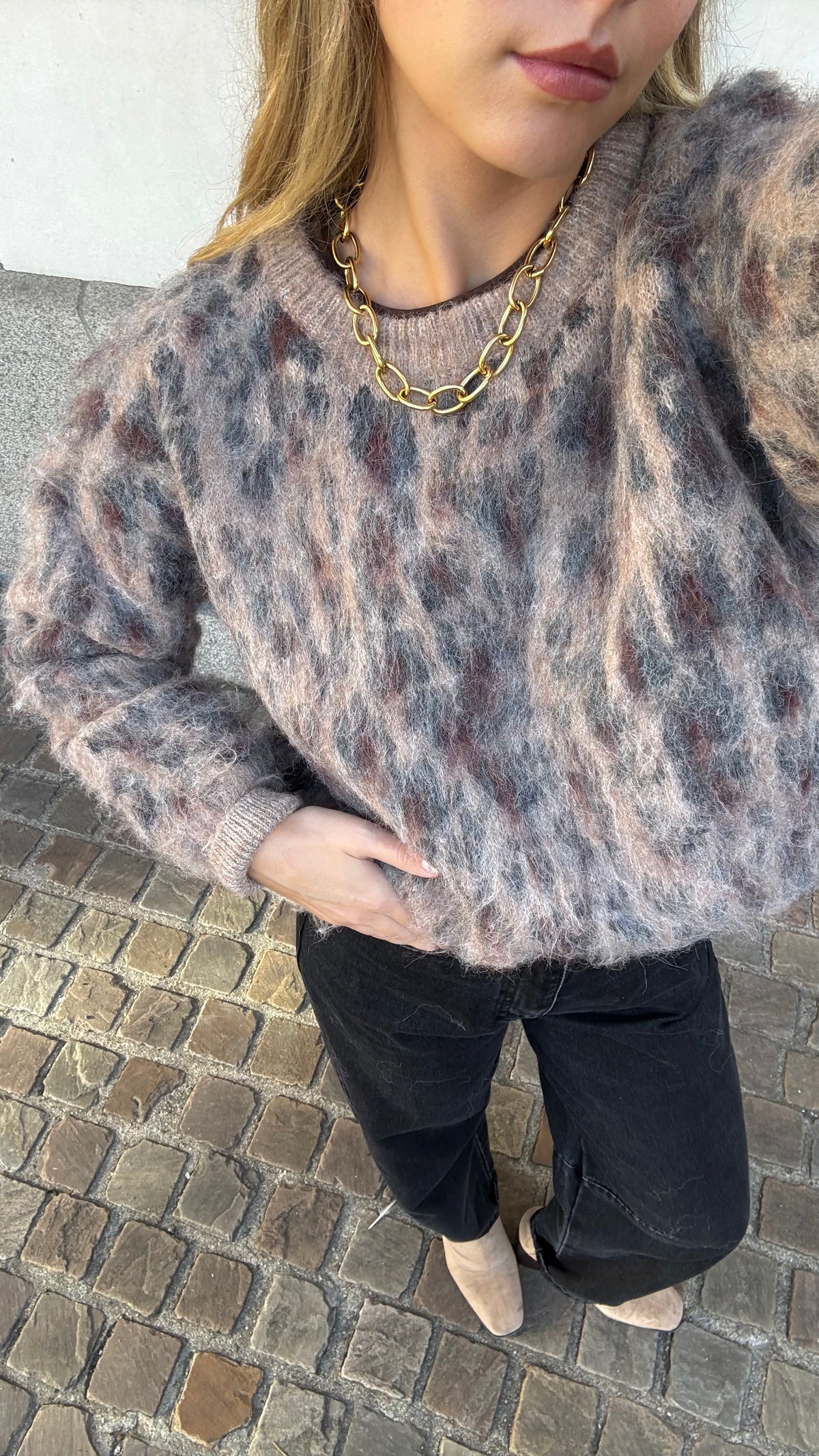 Pull léopard - SOPHIE