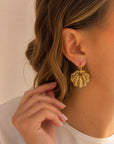 Boucles d’oreilles Doré - Shell