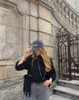 Pull mohair noir - NOÉ