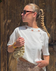 Tee Shirt blanc - Heart
