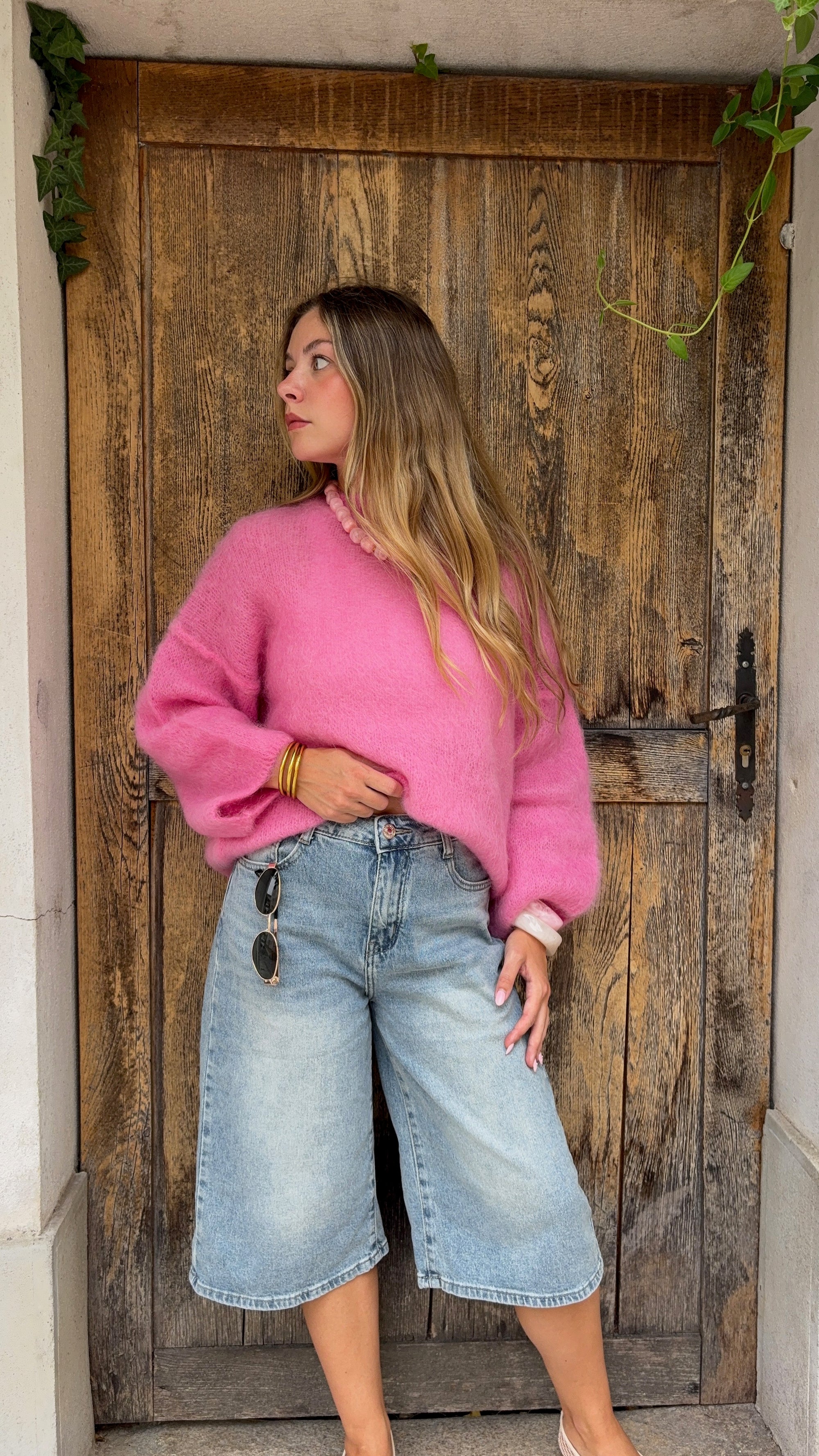 Pull Mohair Fushia - NOA